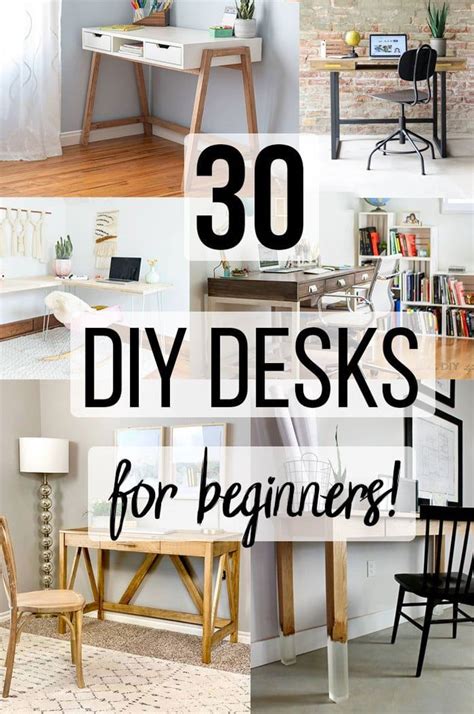 Great Collection Of Diy Desk Ideas That Are Easy To Build For Beginners