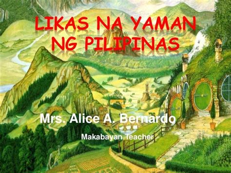 May Apat Na Uri Ng Likas Na Yaman Ang Pilipinas