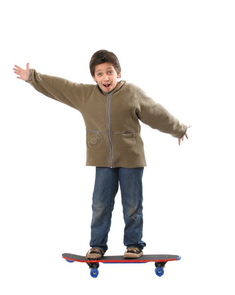 Cool Skater Boy Stand Action Kid Funny Youth Png Transparent Image