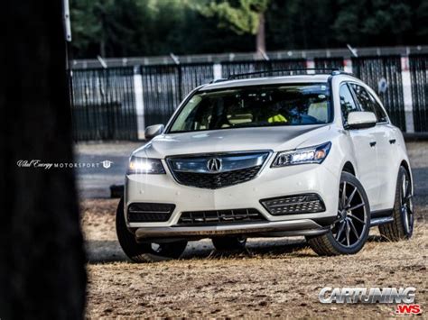 Tuning Acura Mdx Suv Tuned Modified Custom Low Lowered Stance