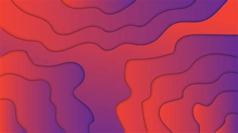 Premium Vector Abstract Waves Background Purple Orange