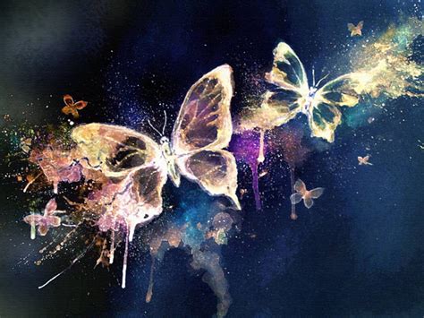 Magic Butterfly Wallpaper