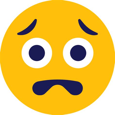Emoji Emoticon Scared Icon Free Download On Iconfinder