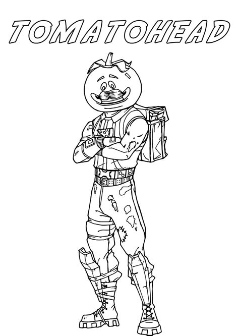 Fortnite Coloring Pages Manetlocal
