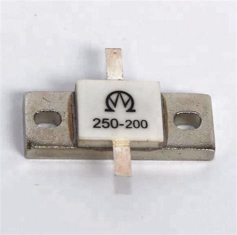 Rig High Power Resistor Rf Flange Resistor 50 Ohm 250w Resistor Buy