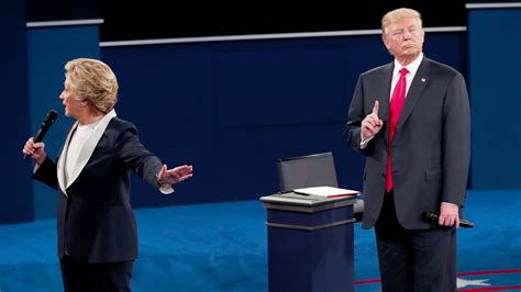 In Second Debate, Donald Trump and Hillary Clinton Spar in ...