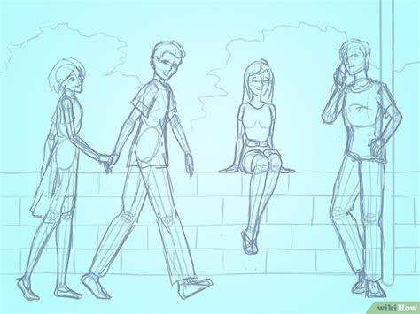 3 Personas Hablando Dibujo | Modern Life There is, however an order that you can construct the purpose of drawing the line from the head to the feet is to be sure that we get the entire figure on the paper and to begin to think about our.