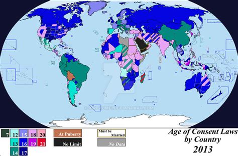 Age Of Consent Map