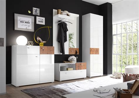 Ein wesentliches element eines garderoben sets ist ein schuhschrank. First Look Garderobe Forest weiß Hirnholz | Möbel Letz - Ihr Online-Shop