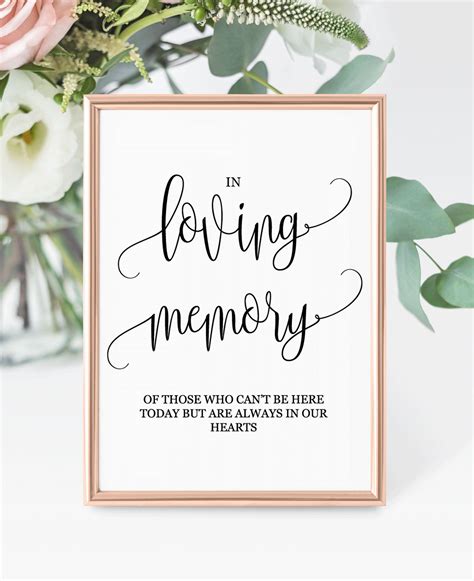 Free In Loving Memory Templates When We All Get To Heavenwhat A Day Of