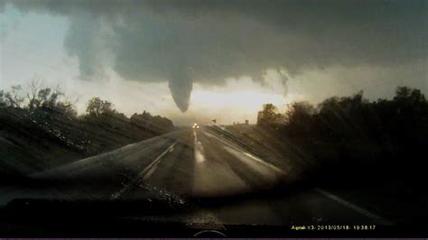 Hd Rozel Kansas Ef4 Tornado Timelapse From Dashcam May 18 2013