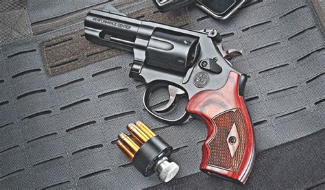 Smith And Wesson Model 19 Carry Comp 357 Mag Revolver Review Handguns