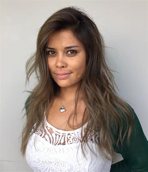 Free shipping on orders over $25.00. Messy Wavy Textured Layers on Light Ash Brown Hair with ...