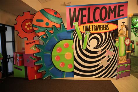 Welcome Your Time Travelers To Timelab Vbs2018 With A Fun Display