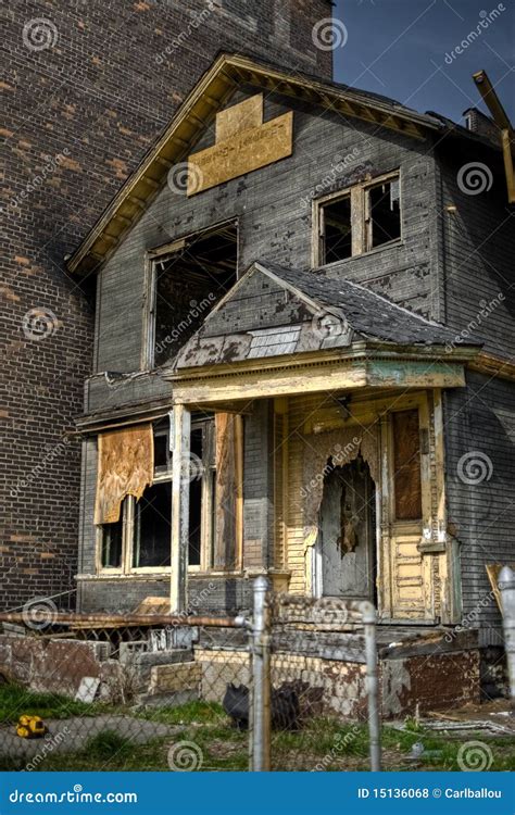 Burned Abandoned House Stock Photo Image Of Abandoned 15136068