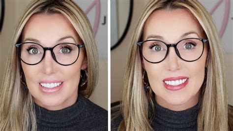 pro makeup tips for glasses wearers tutorial with 2 easy looks youtube