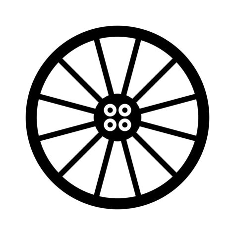 Wheel Vector Icon 16708113 Vector Art At Vecteezy