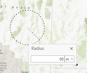 Problem Creating A Circle In ArcGIS Pro Returns A Prompt To Enter A