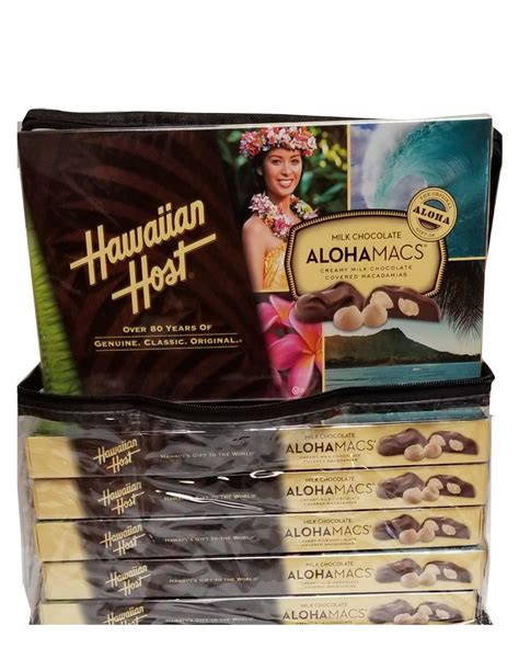 Hawaiian Host ALOHAMACS 6 Pack 7 Oz Each Tote Set