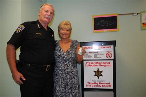 Sheriff Tim Howard And Colden Supervisor Annie Hoffman Unveil The