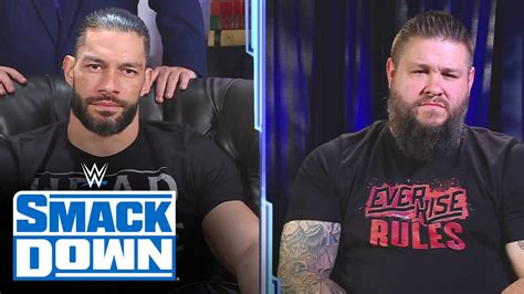 See more ideas about roman reigns, reign, roman. Roman Reigns and Kevin Owens exchange words en route to ...