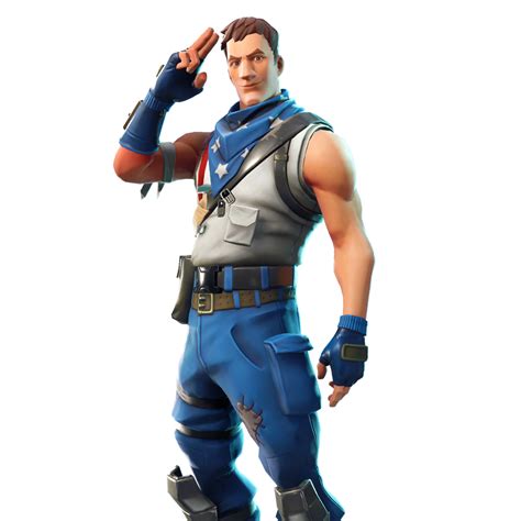 Fortnite Star Spangled Trooper Skin Png Styles Pictures