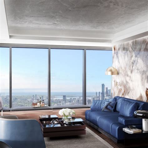 The One Luxury Apartments Interior Design Renderings 3d Interior