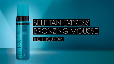 How To Apply I St Tropez Self Tan Express Bronzing Mousse Tan Youtube