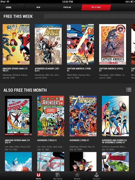 ← back to read comic online!! Marvel Unlimited: Unlimited Comic Books for Your iPad for ...
