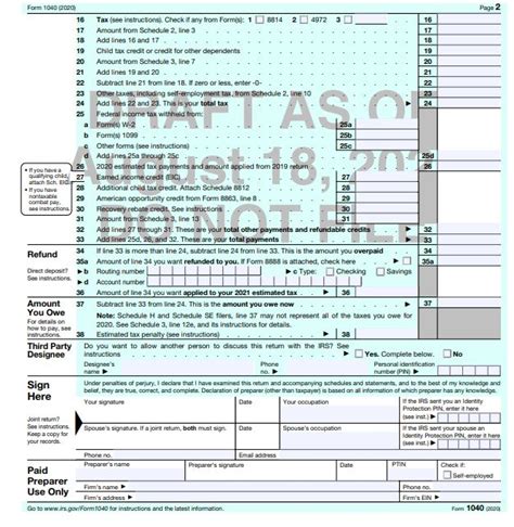 Individual income tax return) is an irs tax form used for personal federal income tax returns filed by united states residents. IRS previews draft version of 1040 for next year | Accounting Today