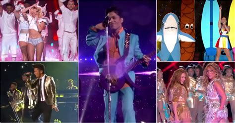 Nfl The Top Greatest Super Bowl Halftime Shows Of The St Century