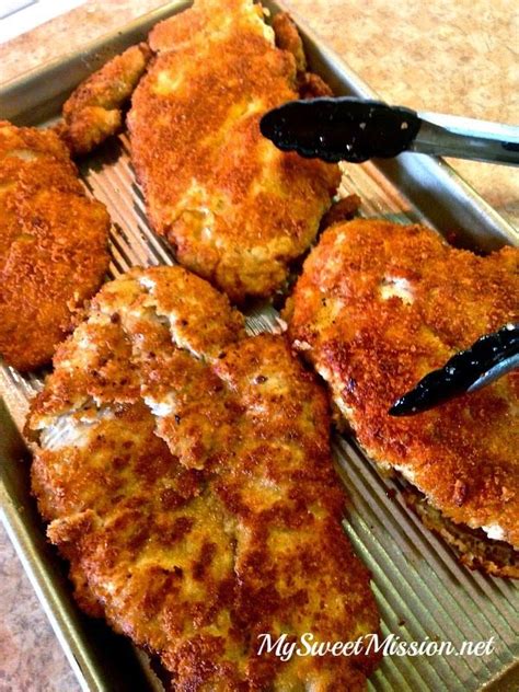 Season with some salt and pepper and tenderize with a fork. Marinated Crispy Panko Chicken Breasts | Panko chicken ...