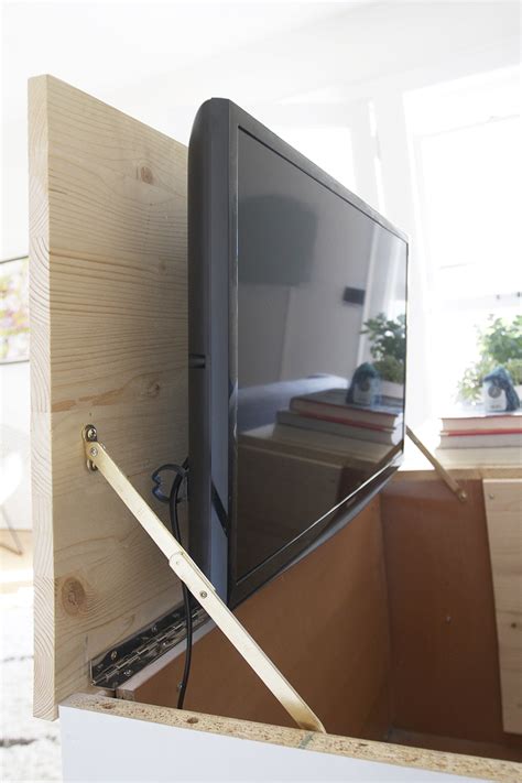 10 diy tv stand ideas | modern tv cabinet designs under 15$ 2019 how to build a modern wooden tv wall units, creative ideas to. Hiding the Bedroom TV - Deuce Cities Henhouse