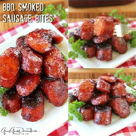 Bbq Smoked Sausage Bites Great Grub Delicious Treats