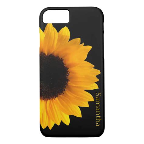 Big Yellow Sunflower Iphone 7 Case Zazzle