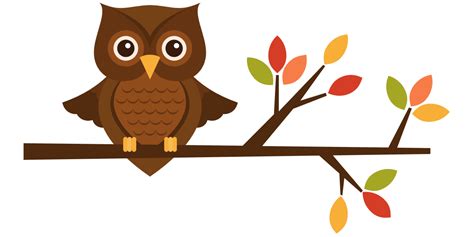 Owl Autumn Clip Art Owl Clip Art Png Download 1200600 Free