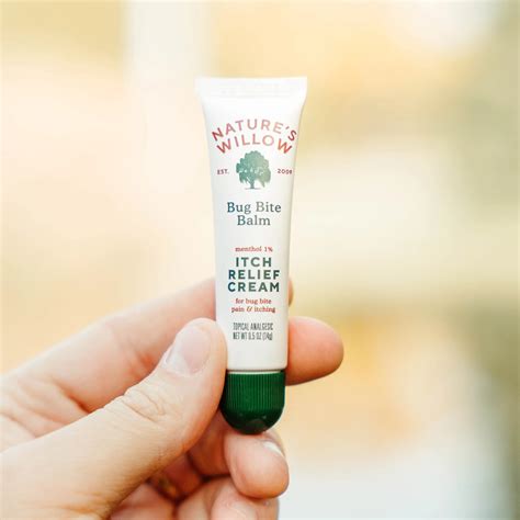 Bug Bite Balm Itch Relief Cream Natures Willow
