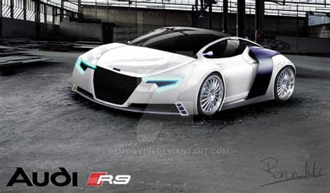 Audi R9 Rendering white by RemonvdH on DeviantArt
