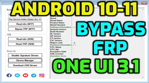 Samsung Frp Bypass Tool Android Mtp Adb Mode Youtube