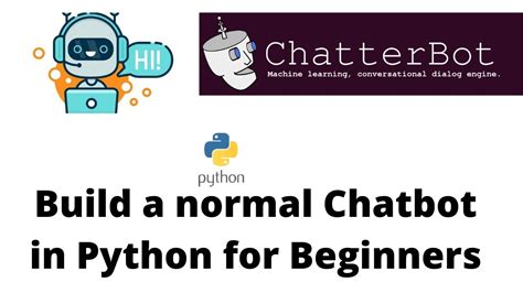 Build A Normal Chatbot For Beginners Using Python And Chatterbot Youtube
