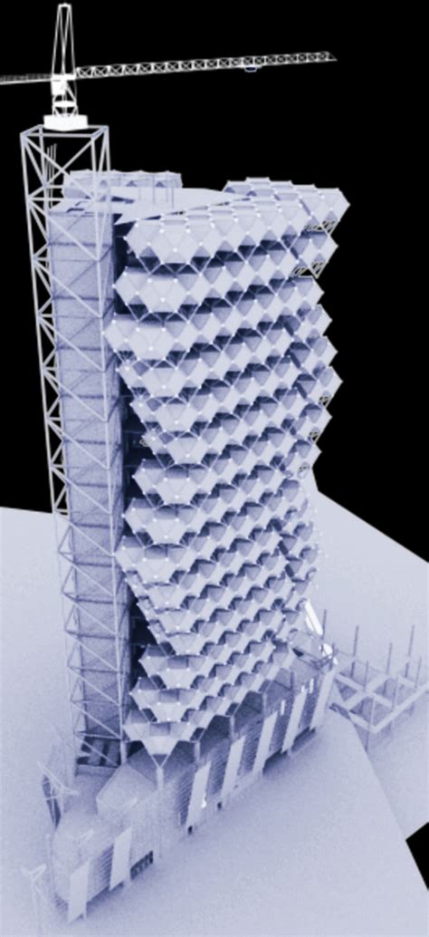 Let Density Decide A Honeycomb Skyscraper Evolo Architecture Magazine
