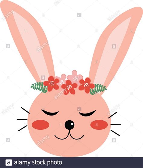happy easter bunny vector illustration cute rabbit cartoon character stock vector image and art