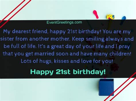 Happy 21st Birthday Quotes And Wishes With Love Events Greetings