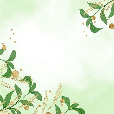 Watercolor Green Leaves Hd Transparent Fresh Green Watercolor Leaves