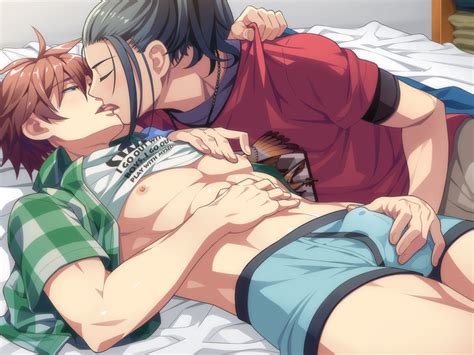 Rule Akiyama Hiroyuki Bulge Groping Haru No Thank You Human Kissing Male Male Only