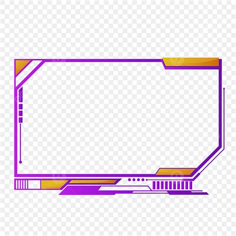 Border Overlay Clipart Vector Twitch Border And Panel Overlay Design