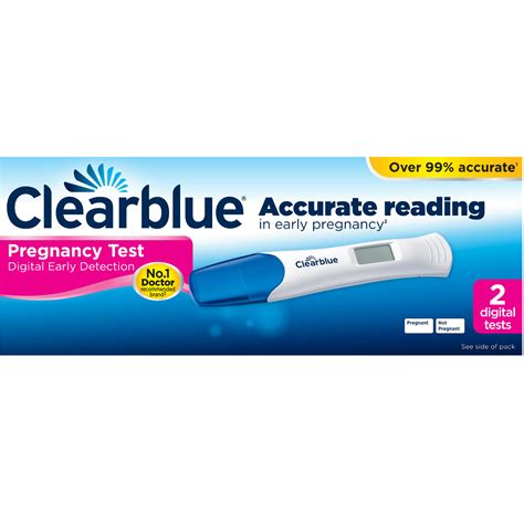 If you think you might be pregnant, then there are a whole range of clearblue pregnancy tests which can tell you whether you're pregnant and even when you conceived! 2 x Clearblue Digital Pregnancy Test Smart Countdown ...