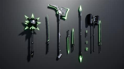Sci Fi Melee Weapons in Weapons - UE Marketplace