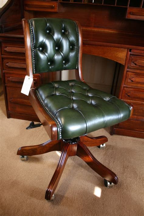 Vintage leather furniture manufacturing is a family owned business with more than forty years combined experience in wholesale leather furniture manufacturing and sales. English Reproduction Furniture | Green leather chair, Chic ...