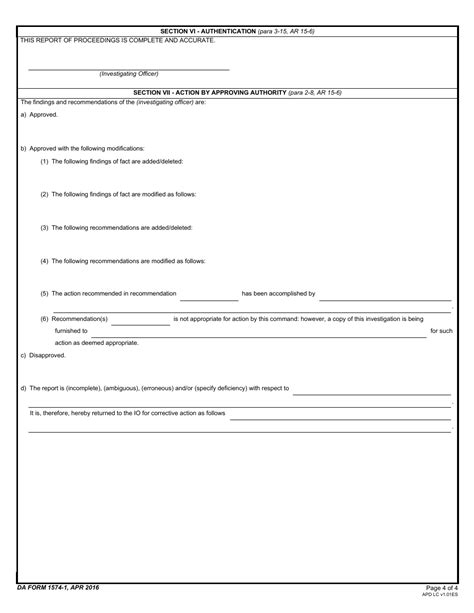 Da Form 1574 1 Fill Out Sign Online And Download Fillable Pdf
